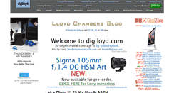 Desktop Screenshot of diglloyd.com